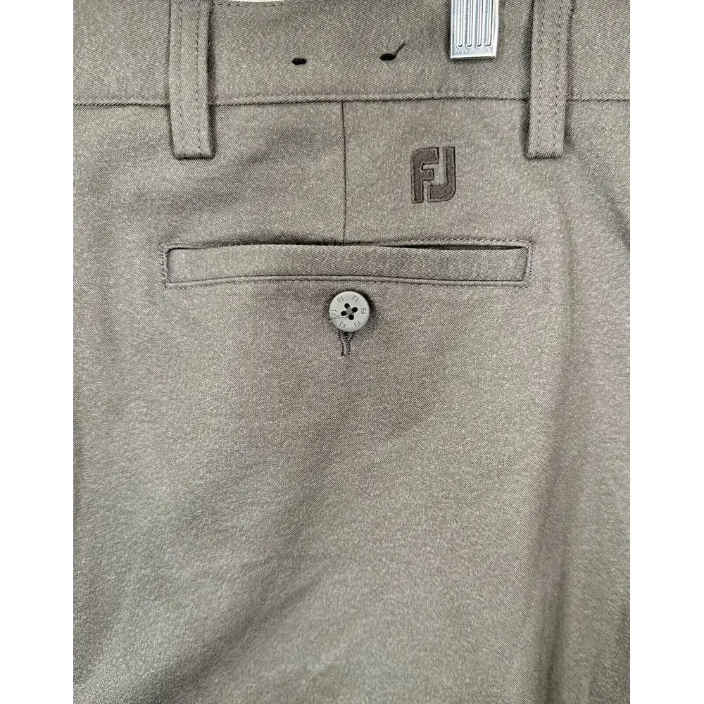 Footjoy Pants Mens Gray Athletic Fit Chino Golf Performance Stretch FJ‎ Sz 36x30